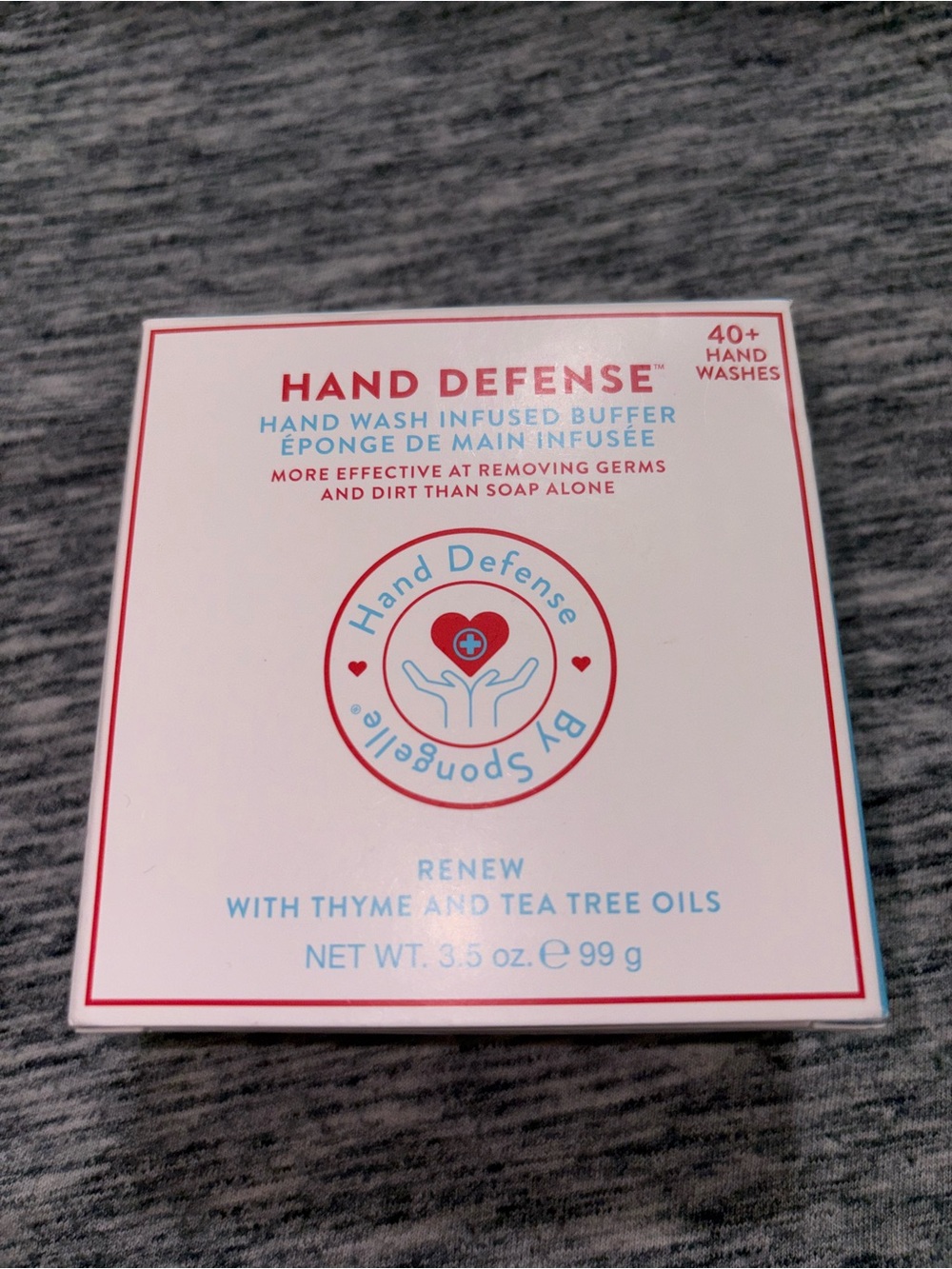Spongelle Hand Treatment Buffer - Renew scented
